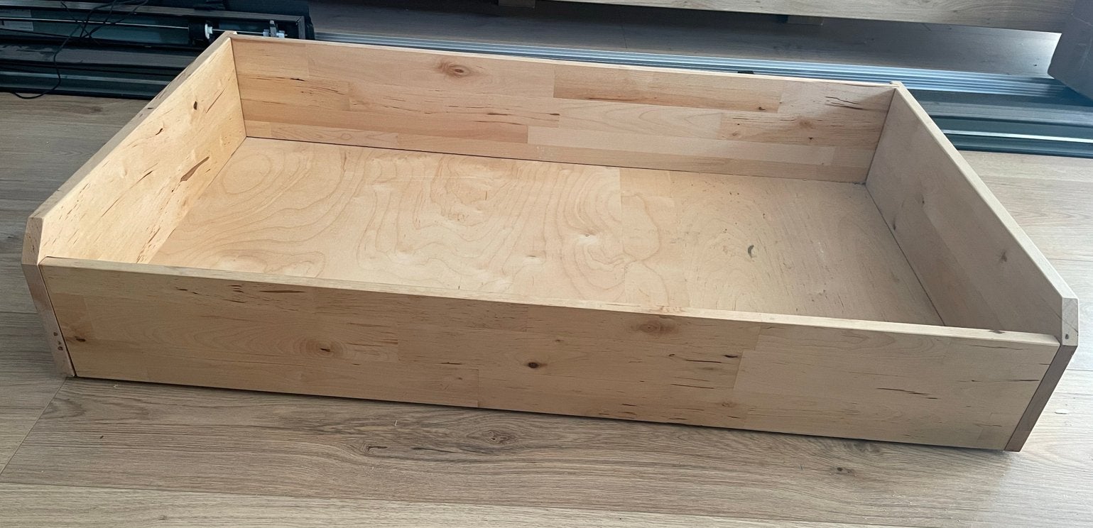 3 stuks IKEA Komplement lade 100x58 voor PAX kast - Hout, Ophalen, Gebruikt