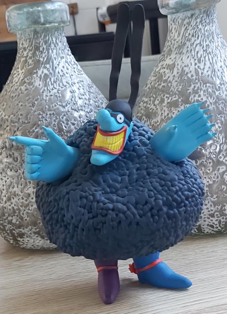 1999 Figuurtje Blue Meanie Uit Yellow Submarine The Beatles., Ophalen of Verzenden, Zo goed als nieuw