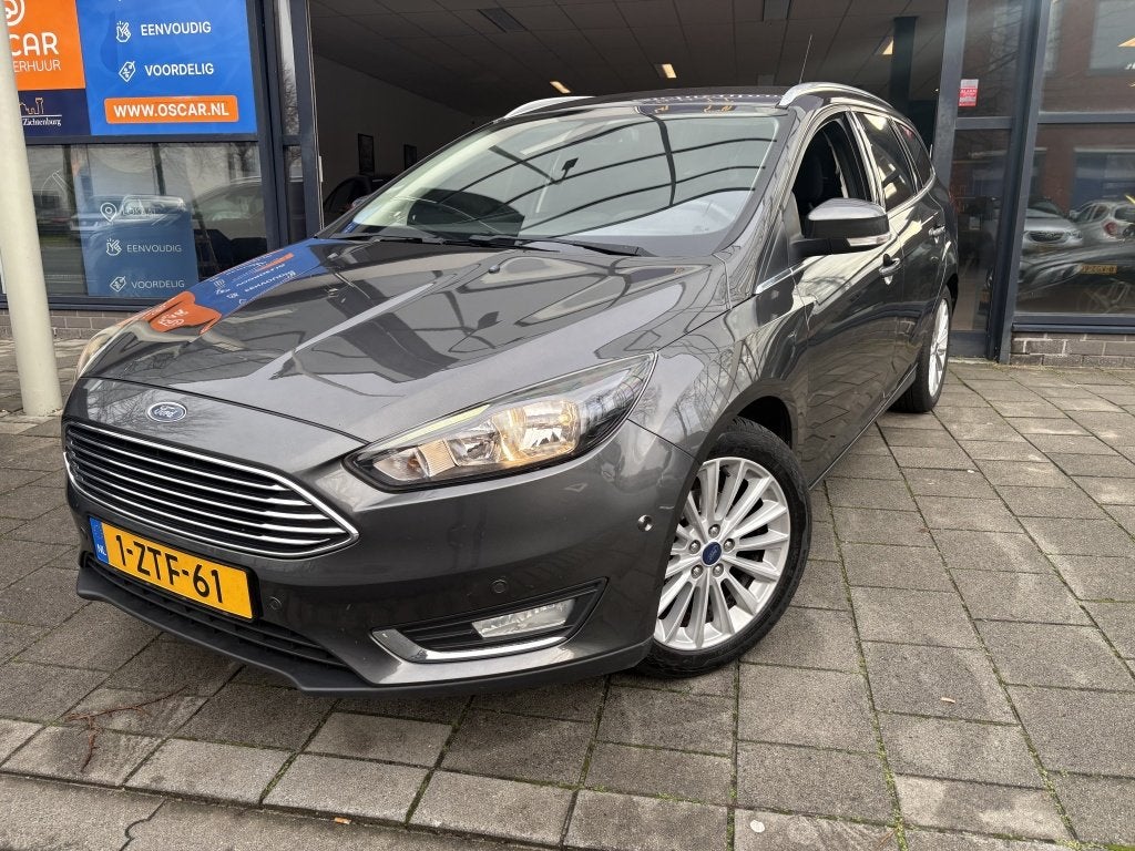 Ford FOCUS Wagon 1.0 First Edition (bj 2015), Auto's, Ford, Bedrijf, Te koop, Focus, ABS, Airbags, Airconditioning, Alarm, Automatische klimaatregeling
