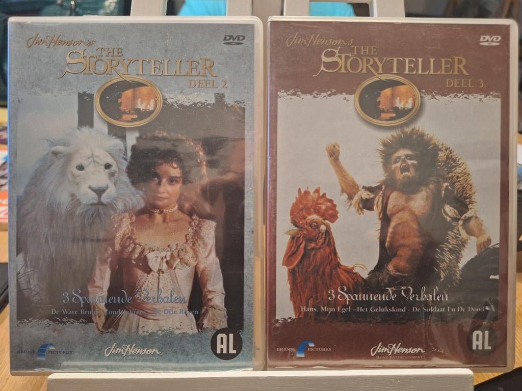 Jim Henson's The Storyteller deel 2 en deel 3, Alle leeftijden, Ophalen of Verzenden, Zo goed als nieuw, Komedie