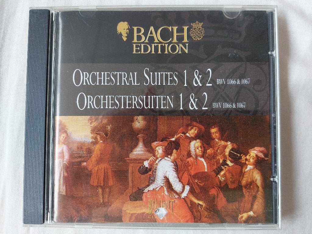 Bach edition Orchestral Suites 1 en 2, Ophalen of Verzenden, Barok, Zo goed als nieuw, Orkest of Ballet