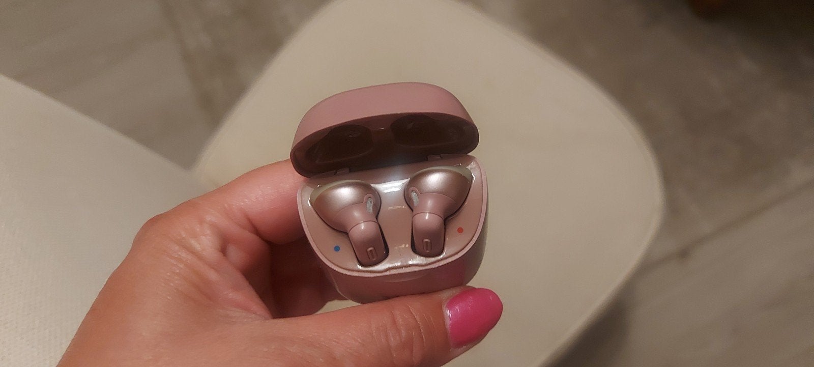 Semi-Defecte JBL Bluetooth Oortjes - Roze In-ear Koptelefoon, In-ear, Gebruikt, JBL, Roze