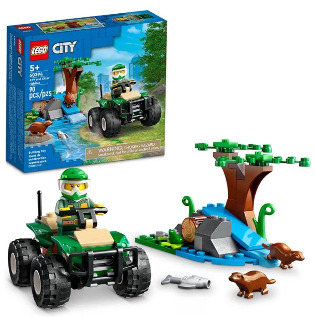 Foto 5 van Overdoos LEGO City 60394 ATV & Otter Habitat (4 sets !)