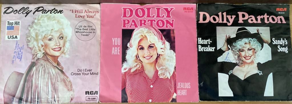 DOLLY PARTON.  3. X, Ophalen of Verzenden, Gebruikt, 7 inch, Overige soorten