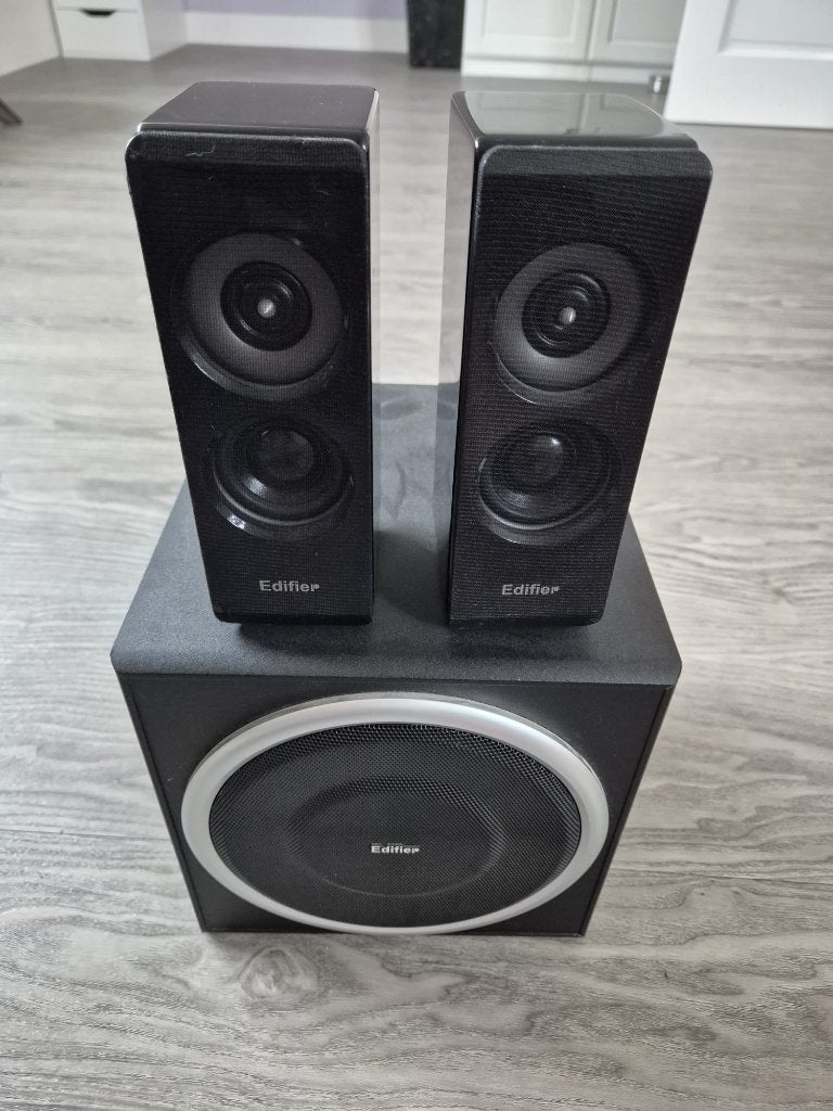 Edifier S330D 2.1 speakerset met subwoofer, Audio, Tv en Foto, Luidsprekers, Gebruikt, Speakerset, Minder dan 60 watt, Ophalen