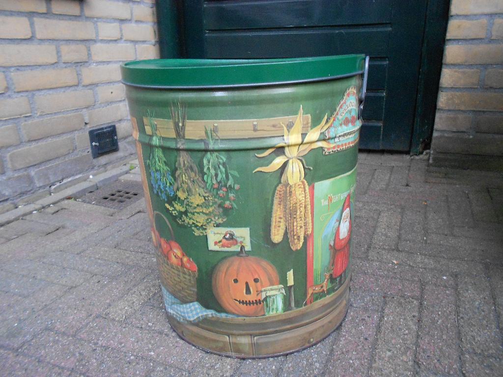 groot thee blik, Ophalen, Gebruikt, Thee, Overige merken