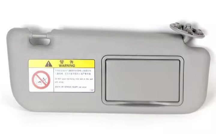 Nieuwe Toyota Corolla rechter zonneklep met spiegel., Ophalen of Verzenden, Nieuw, Toyota