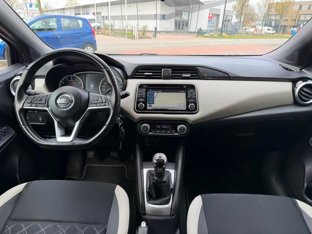 Nissan Micra 0.9 IG-T N-Connecta Clima|Cruise|NAVI|Camera, Voorwielaandrijving, Stof, Euro 6, 525 kg