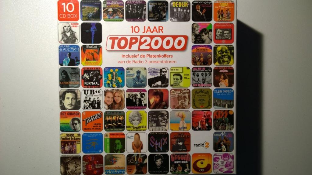 10 Jaar Top 2000 (10 CD Box), Cd's en Dvd's, Cd's | Verzamelalbums, Zo goed als nieuw, Pop, Ophalen of Verzenden