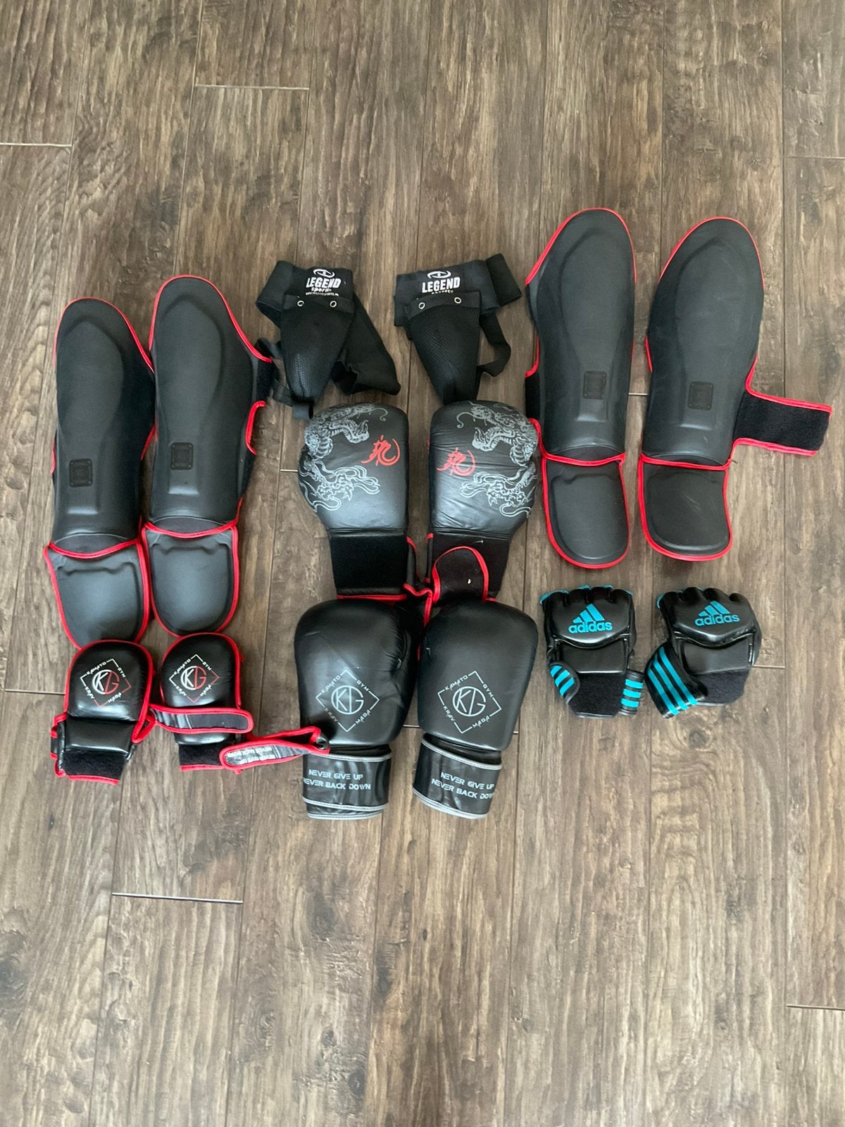 Complete boks & MMA sets, Ophalen, Overige, Vechtsportmateriaal, Zo goed als nieuw