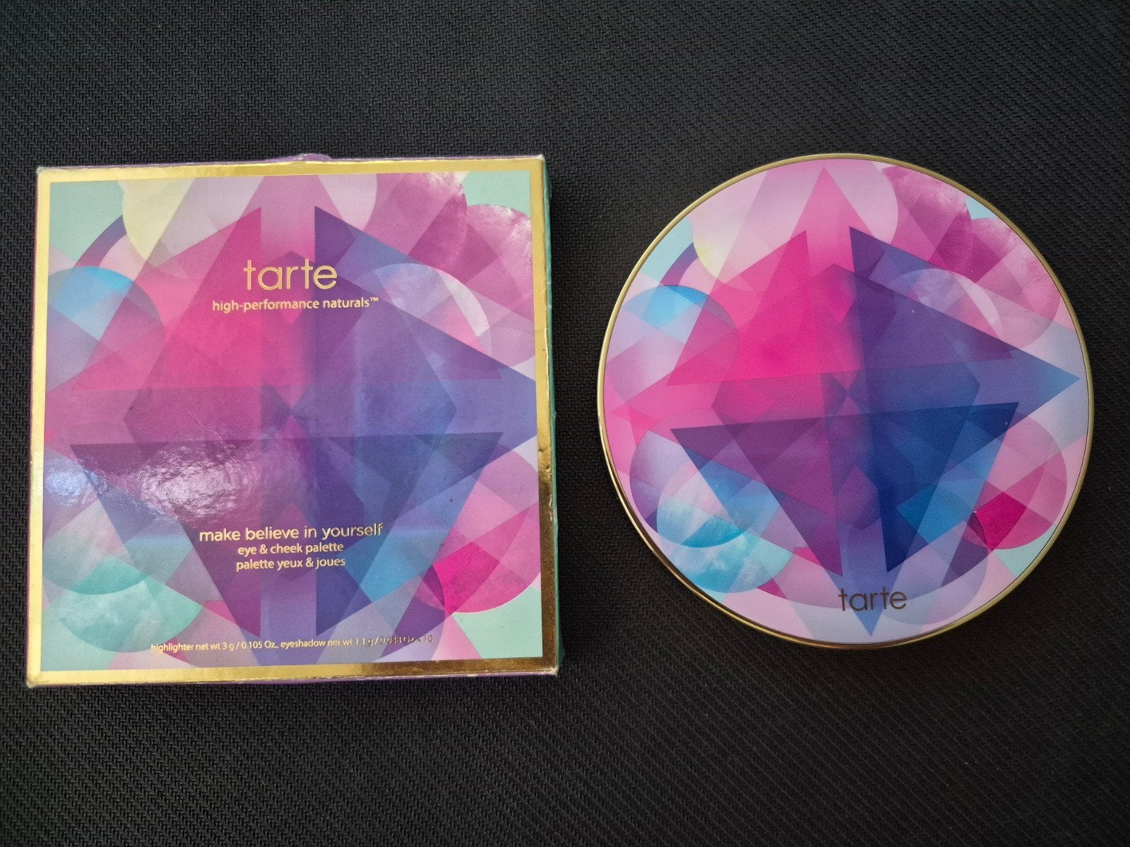Tarte make believe in yourself palette, Ophalen, Gebruikt