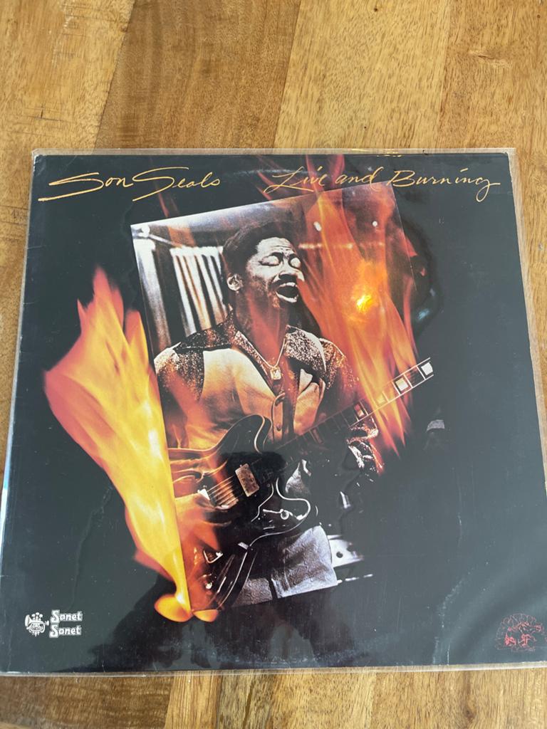 Son Seals - Live and Burning LP (Blues, 1978), Ophalen of Verzenden, Zo goed als nieuw