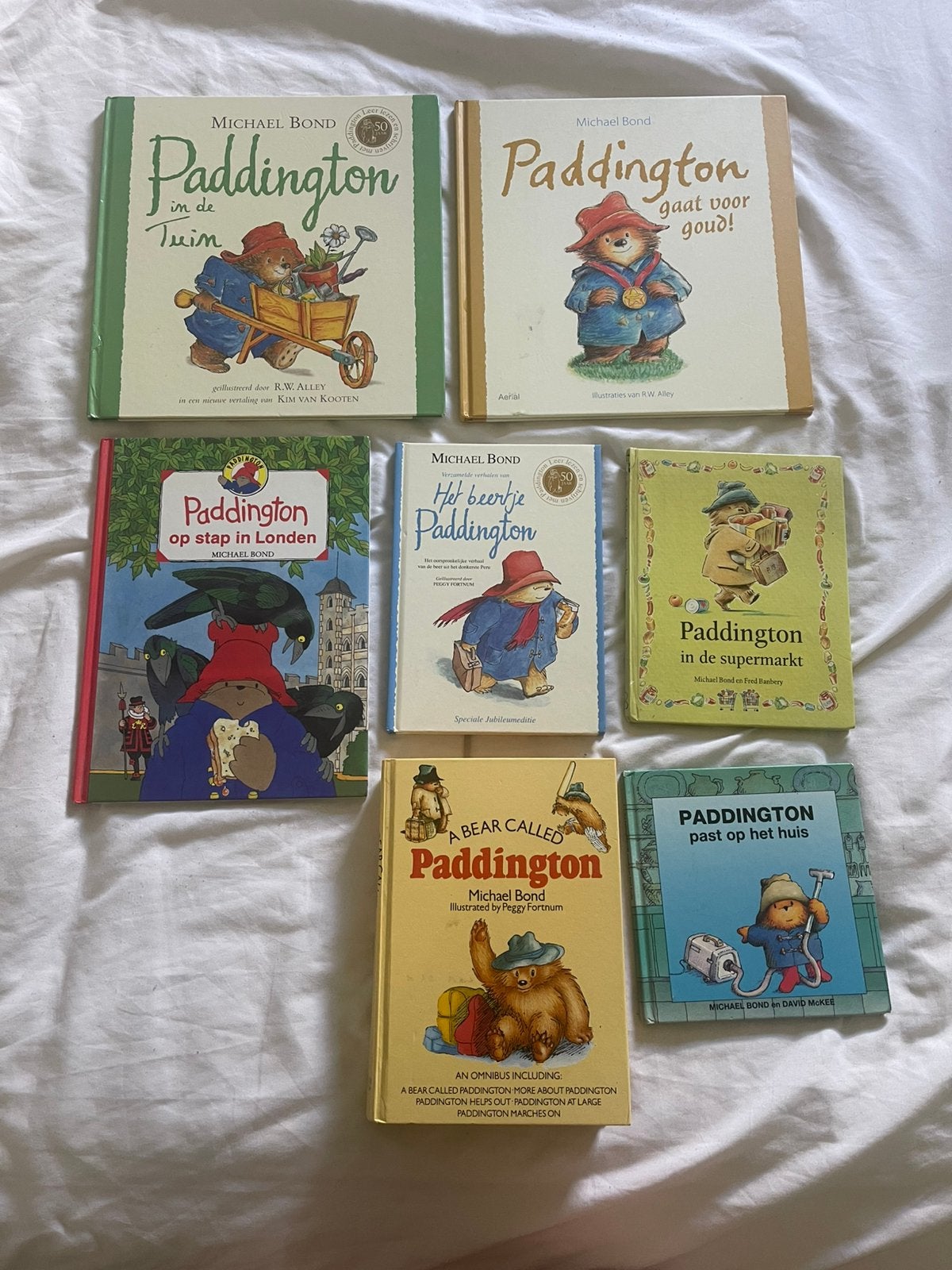 7 stuks Boeken pakket Paddington, Ophalen, Gelezen