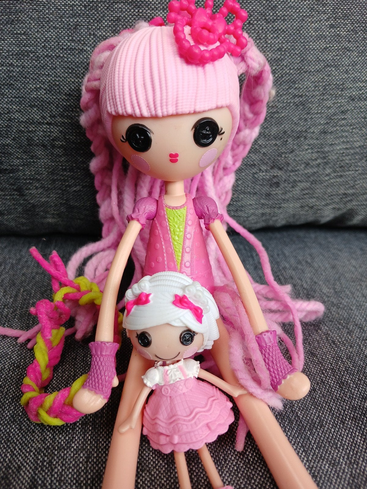 Lalaloopsy pop met mini popje, Kinderen en Baby's, Speelgoed | Poppen, Ophalen of Verzenden, Zo goed als nieuw, Overige typen