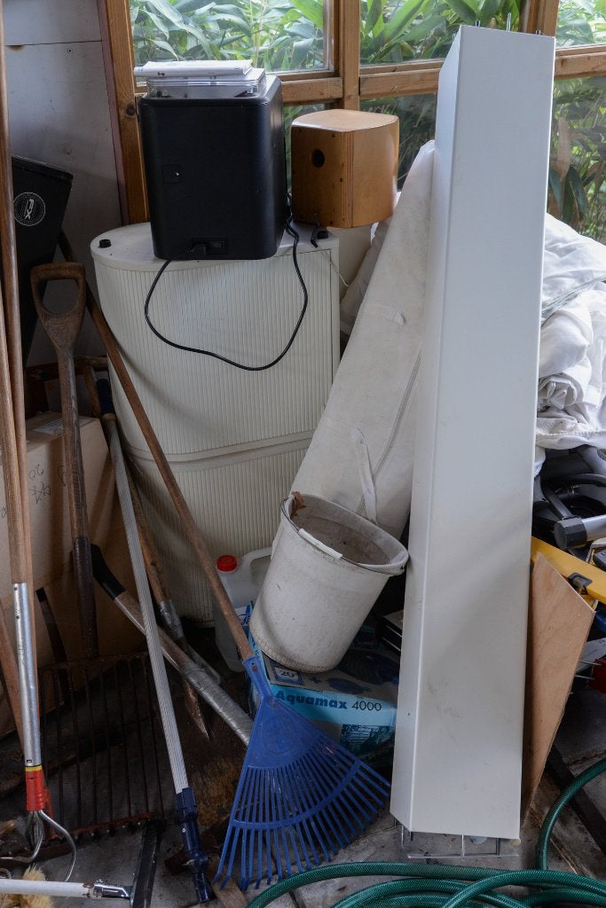 Auping auronde achterwand, Huis en Inrichting, Ophalen, Gebruikt, Wit, Tweepersoons