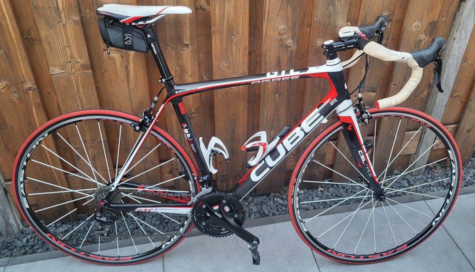 Cube GTC Agree, Full Carbon, Framemaat 58 cm, 28 inch, Carbon, Velgrem, Zo goed als nieuw