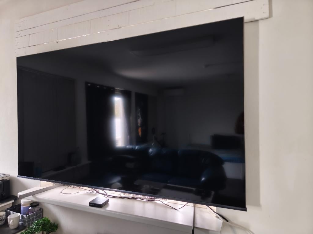 TV HISENSE 75 Inches, QLED, 50 Hz, Zo goed als nieuw, 100 cm of meer
