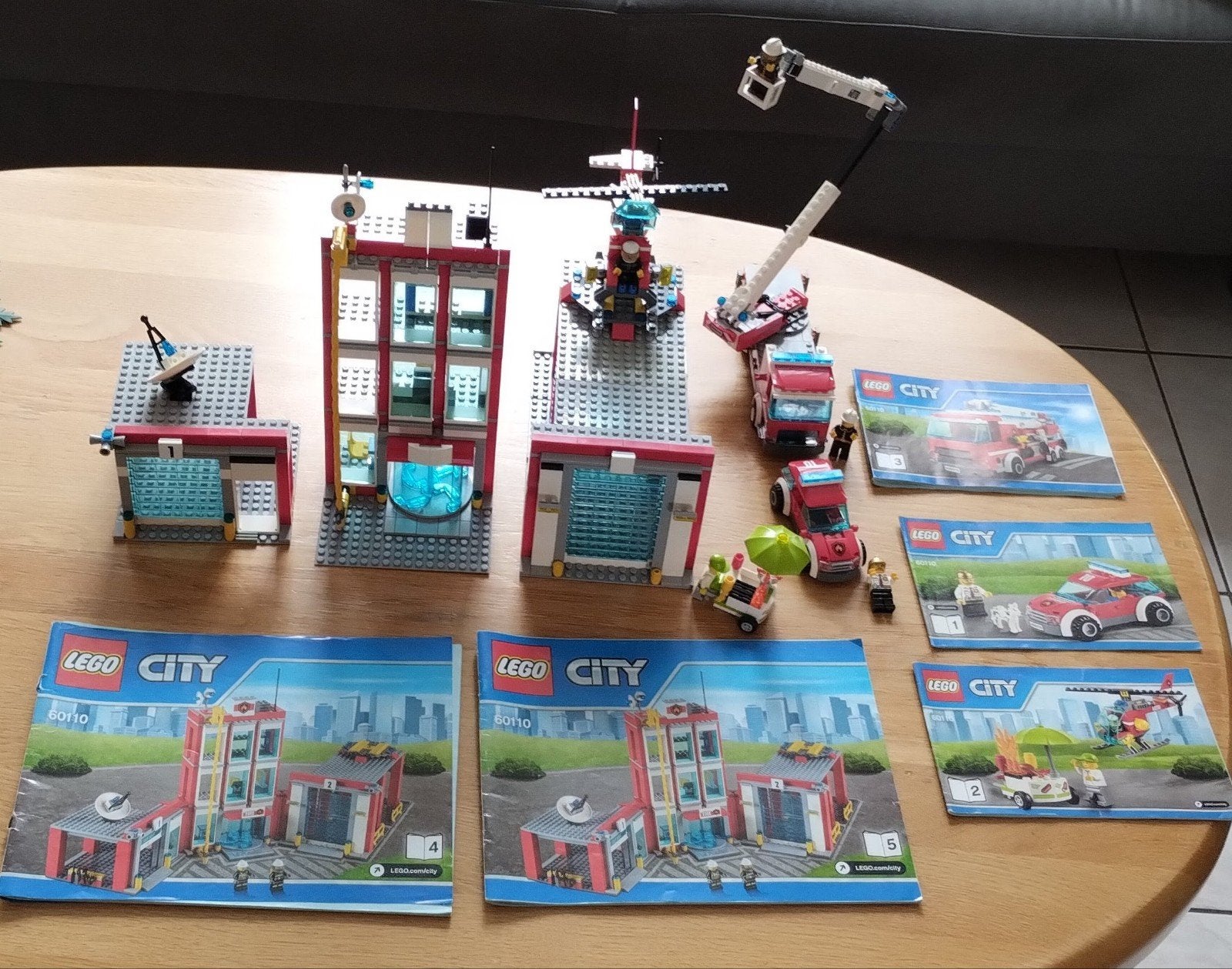 Lego brandweer kazerne zoals op de fotos, Ophalen of Verzenden