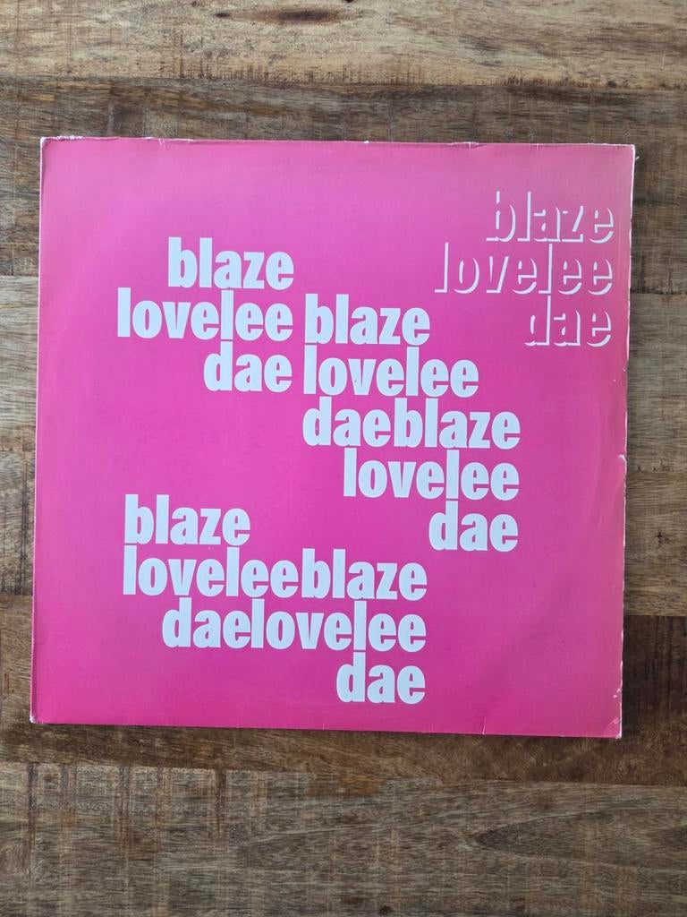 Lp blaze lovelee blaze, Ophalen of Verzenden