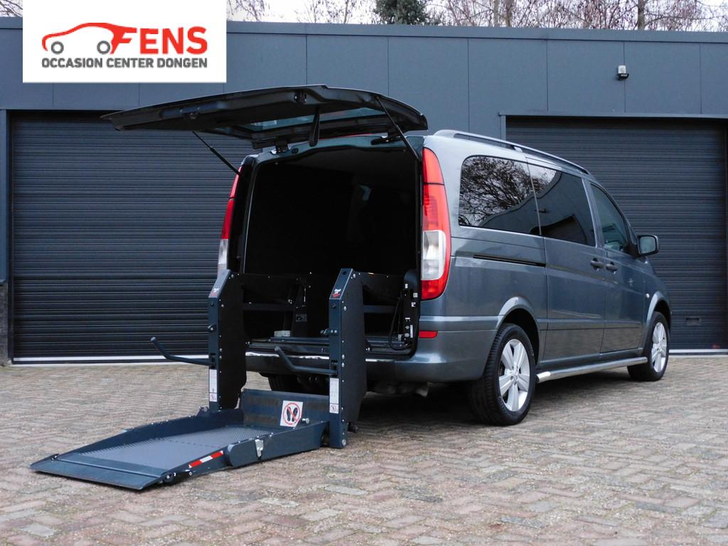 Mercedes-Benz Vito 113 CDI 320 Functional Lang DC Luxe ROLST, Auto's, 13 km/l, Euro 5, Gebruikt, Zwart
