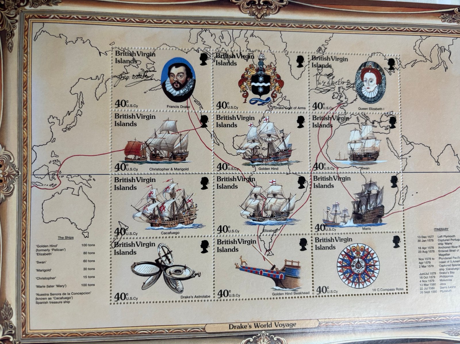 Zuid en midden Amerika in STOCKBOEK , oa vm Engelse Koloniën, Ophalen of Verzenden, Buitenland