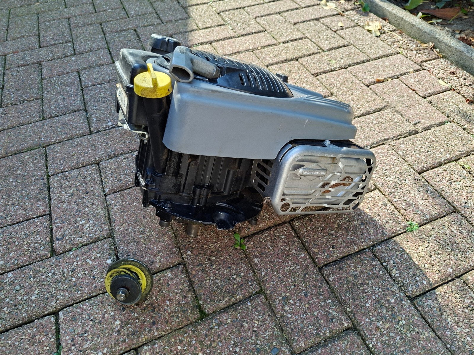 B&S motor benzine motor grasmaaier, Ophalen, Gebruikt, 50 cm of meer, Briggs & Stratton