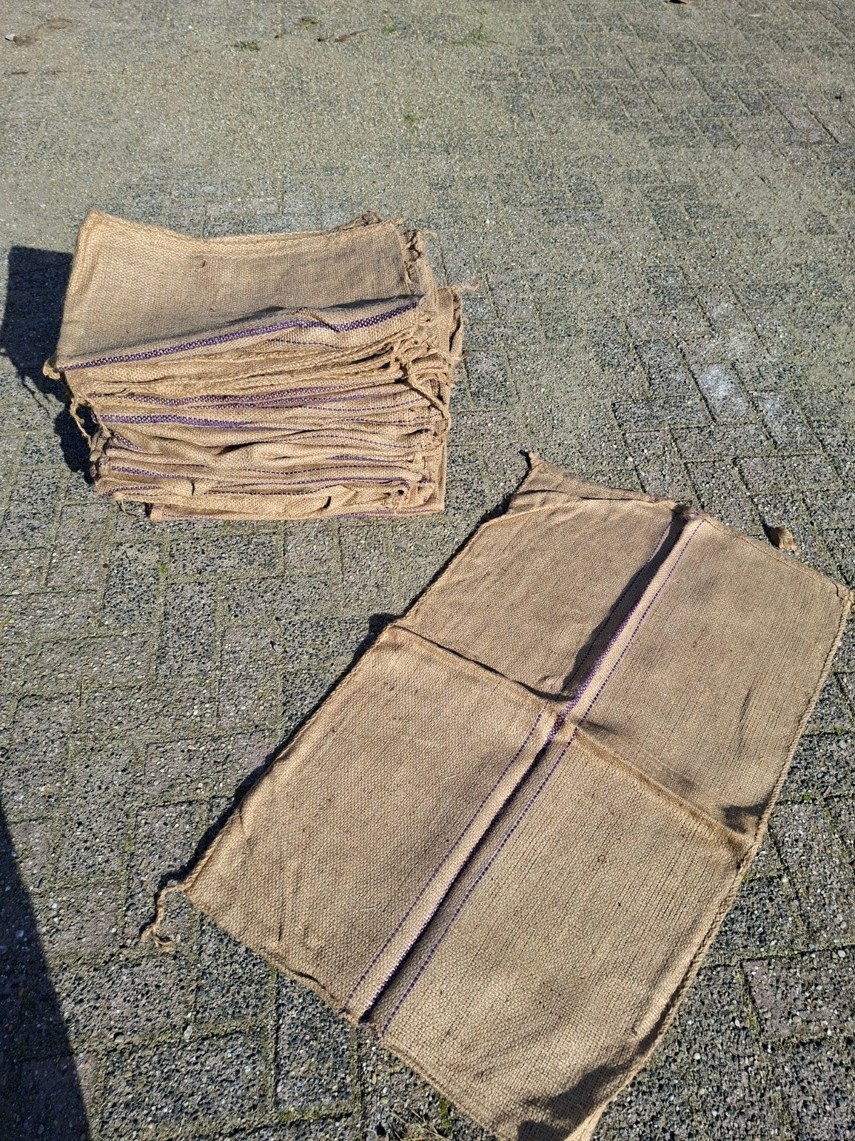 30 Nieuwe Jute Zakken - Ideaal voor opslag en decoratie, Ophalen, Nieuw, Overige typen