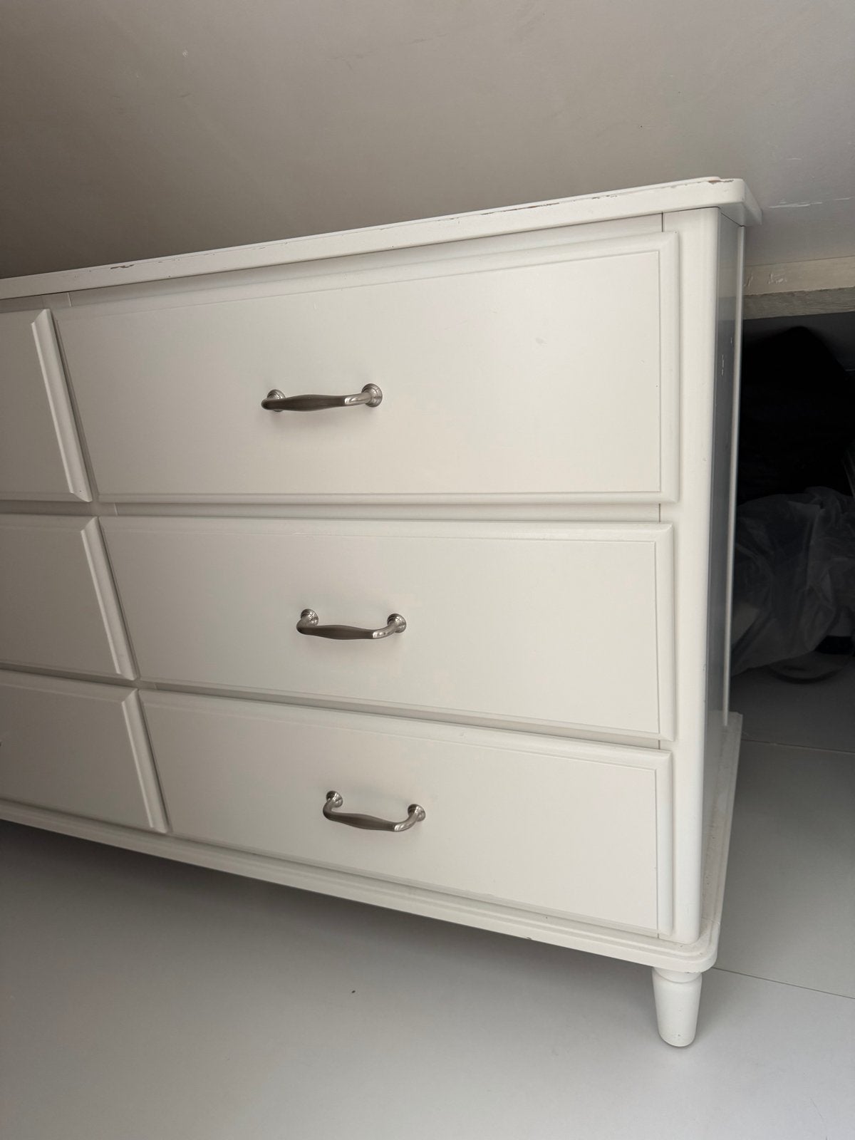 Witte ladekast IKEA TYSSEDAL met 6 laden - Gebruikt, Ophalen, Gebruikt, 100 tot 150 cm, 5 laden of meer