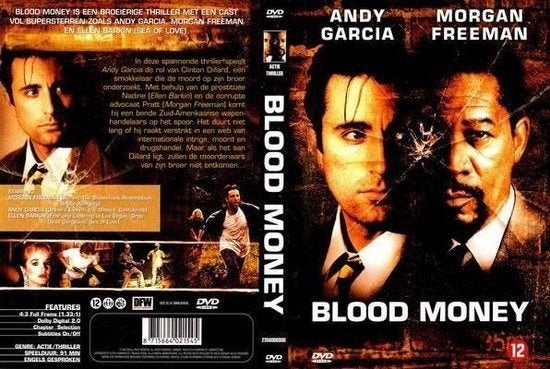 Blood Money DVD, Vanaf 16 jaar, Verzenden, Zo goed als nieuw, Overige genres