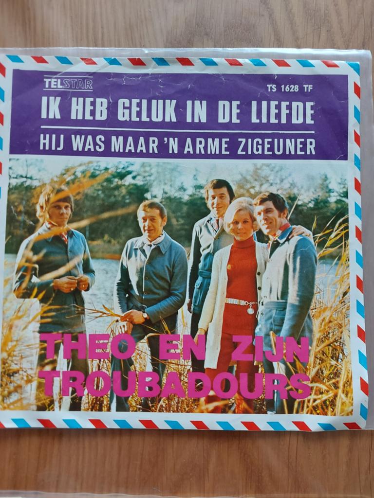 Theo en z,n Troubadours TS 1628, Ophalen of Verzenden, Gebruikt, Overige formaten, Levenslied of Smartlap