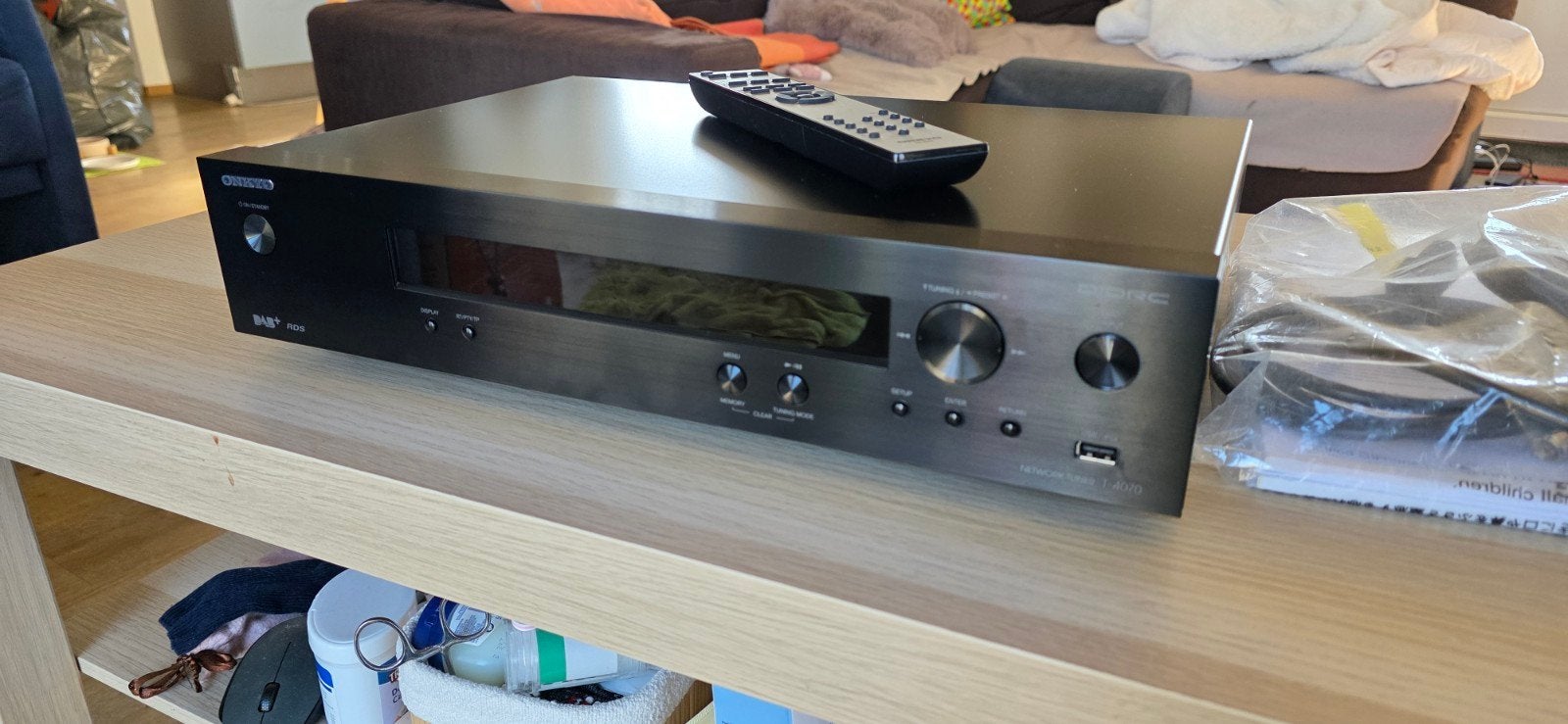 Onkyo T4070, Ophalen, Zo goed als nieuw