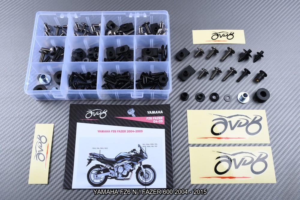 Kuip bouten set voor YAMAHA FZ6 N / FAZER 600 2004 - 2015, Ophalen of Verzenden, Nieuw