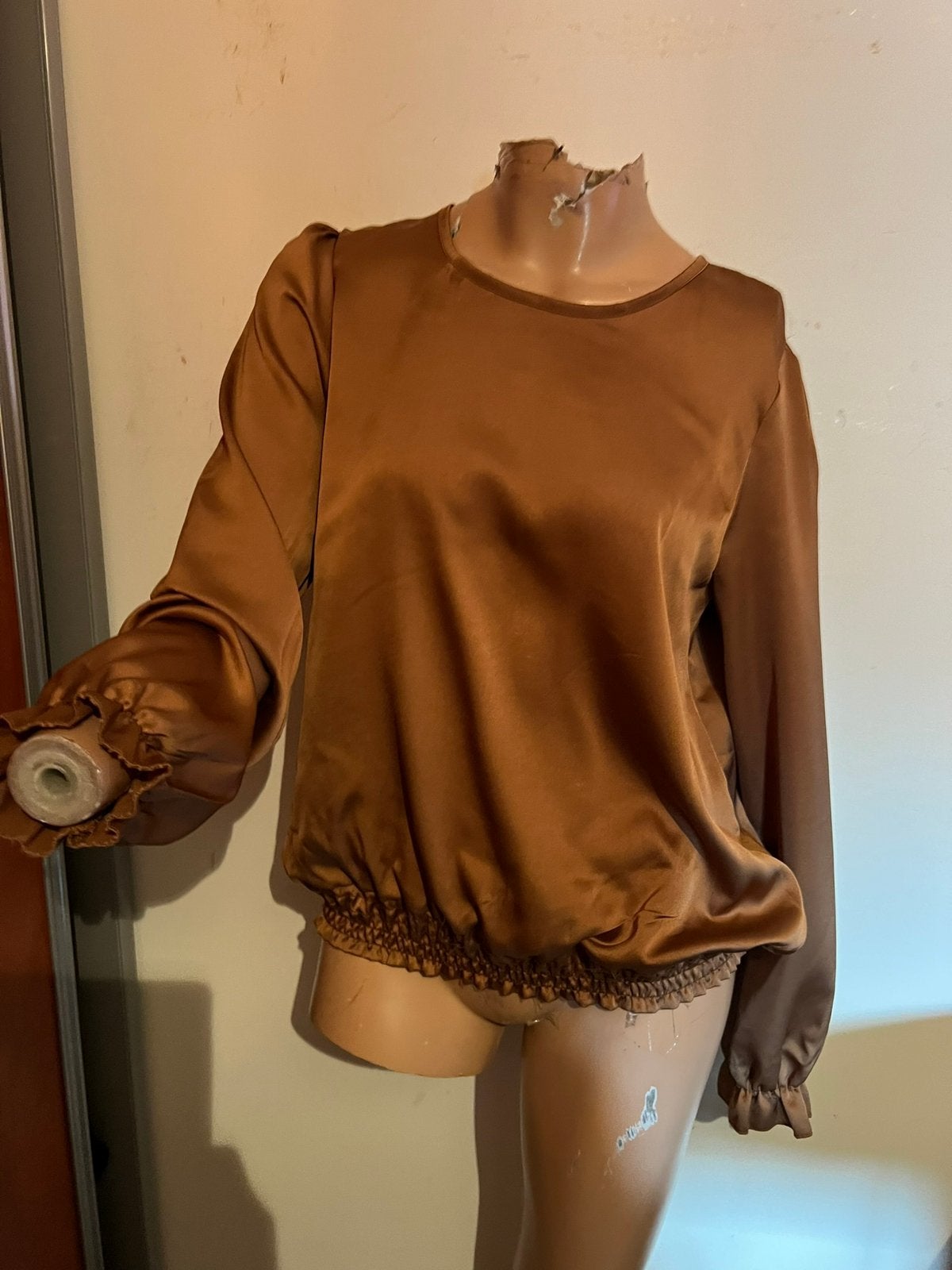 PERLA NERA shirt  maat XL origineel zgan, Perla Nera, G, Bruin, G