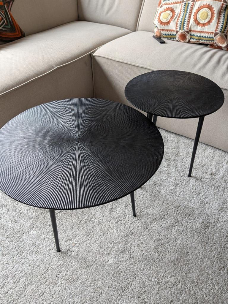 Salontafel Label 51, Huis en Inrichting, Tafels | Bijzettafels, Ophalen, Rond, 45 tot 60 cm