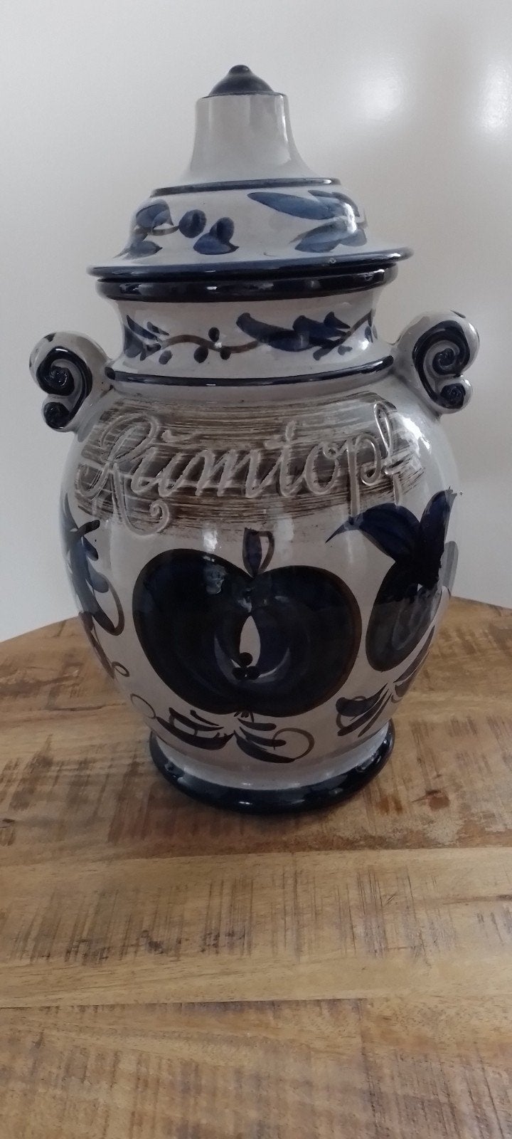 Antieke Rumtopf van West-Duitsland, ca. 50 cm hoog, Ophalen