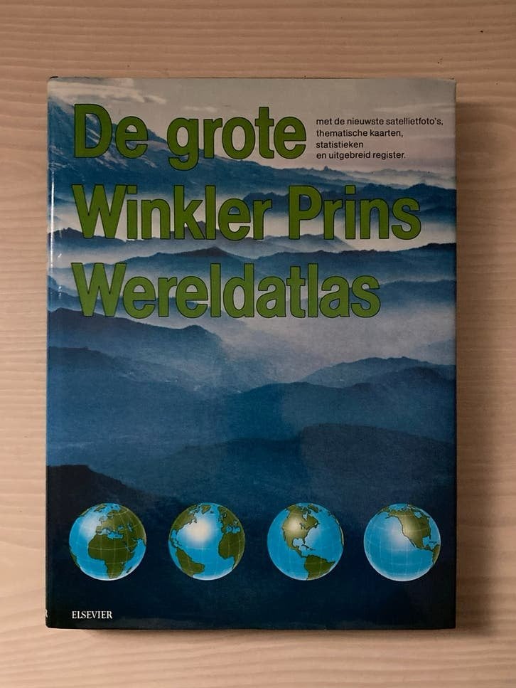 De Grote Winkler Prins Wereldatlas - Uitgebreide Editie, Boeken, Gelezen, Overige atlassen, Ophalen of Verzenden, 1800 tot 2000