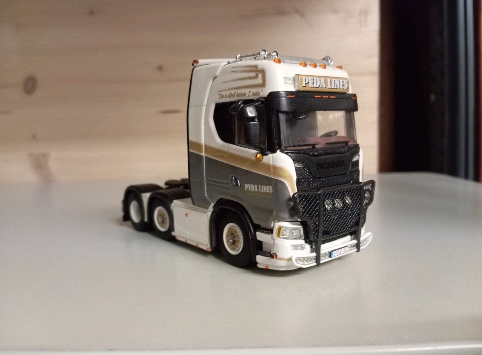 Scania S Peda Lines WSI, Ophalen of Verzenden, Zo goed als nieuw, Bus of Vrachtwagen, Wsi