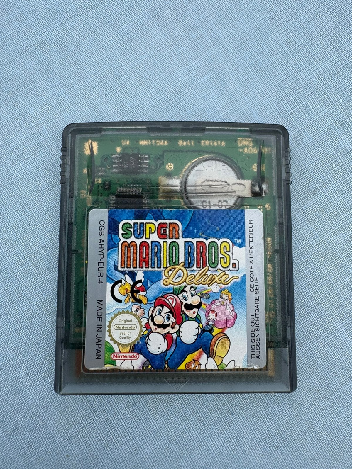 Super mario bros deluxe game boy color, Spelcomputers en Games, Avontuur en Actie, 1 speler, Ophalen of Verzenden, Zo goed als nieuw