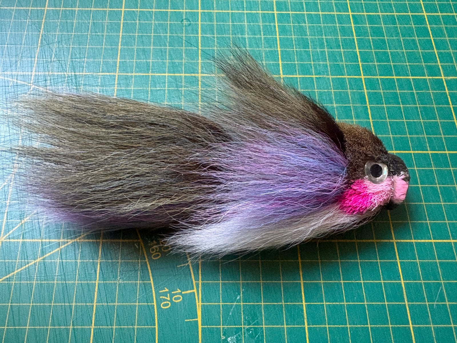 Miuras Mouse Magnum - Rainbow Trout - Handgemaakt!, Watersport en Boten, Ophalen of Verzenden, Zo goed als nieuw, Overige typen
