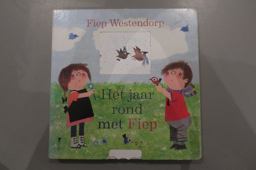 schuifboekje Fiep Westendorp (seizoenen) karton, Ophalen of Verzenden, Gelezen, Fiep Westendorp, Plaatjesalbum