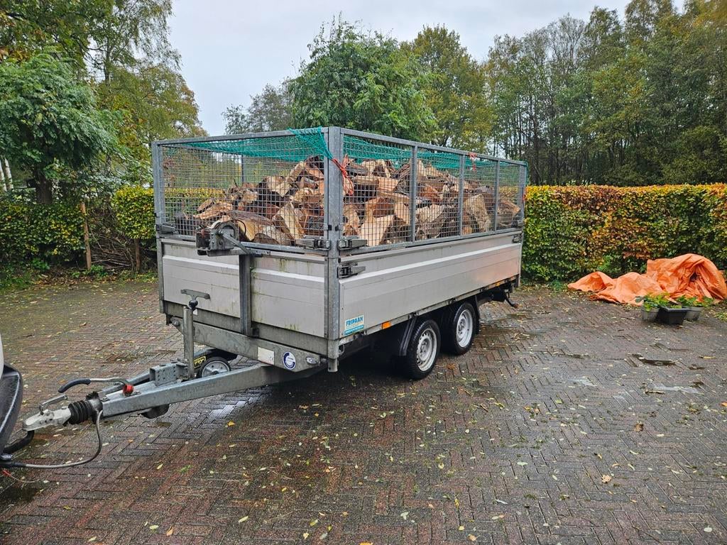 Voorraad aanvullen: Gekloofd en/of ongekloofd haardhout, Tuin en Terras, Haardhout, 6 m³ of meer, Verzenden