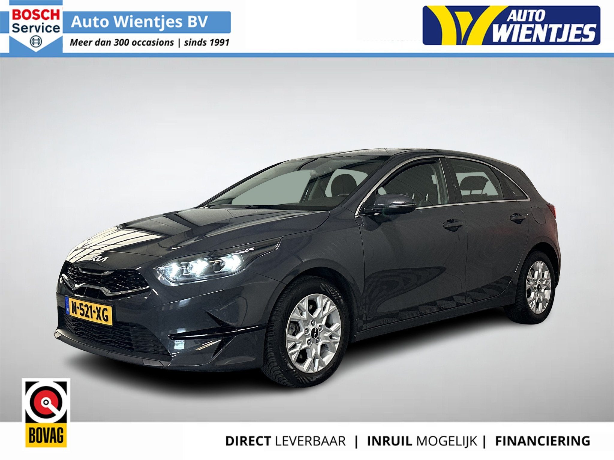 Kia Ceed 1.0 T-GDi | DynamicLine 5-Drs | Airco-Ecc | Cruise, Auto's, Gebruikt, Euro 6, Bedrijf, Handgeschakeld