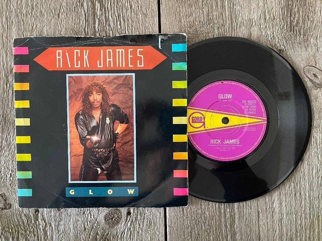 VINYL SINGLE Rick James - Glow, Gebruikt, 7 inch, Ophalen of Verzenden, Pop