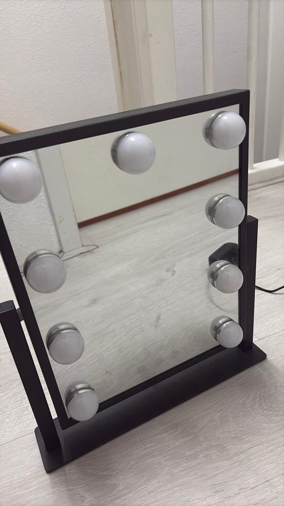 Hollywood Makeup spiegel, Huis en Inrichting, Woonaccessoires | Spiegels, Minder dan 50 cm, Ophalen of Verzenden, Zo goed als nieuw
