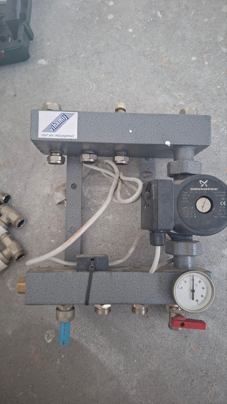 Grundfos UPS 25-50 130 circulatiepomp voor vloerverwarming, Ophalen, Gebruikt, Minder dan 200 watt, Overige typen