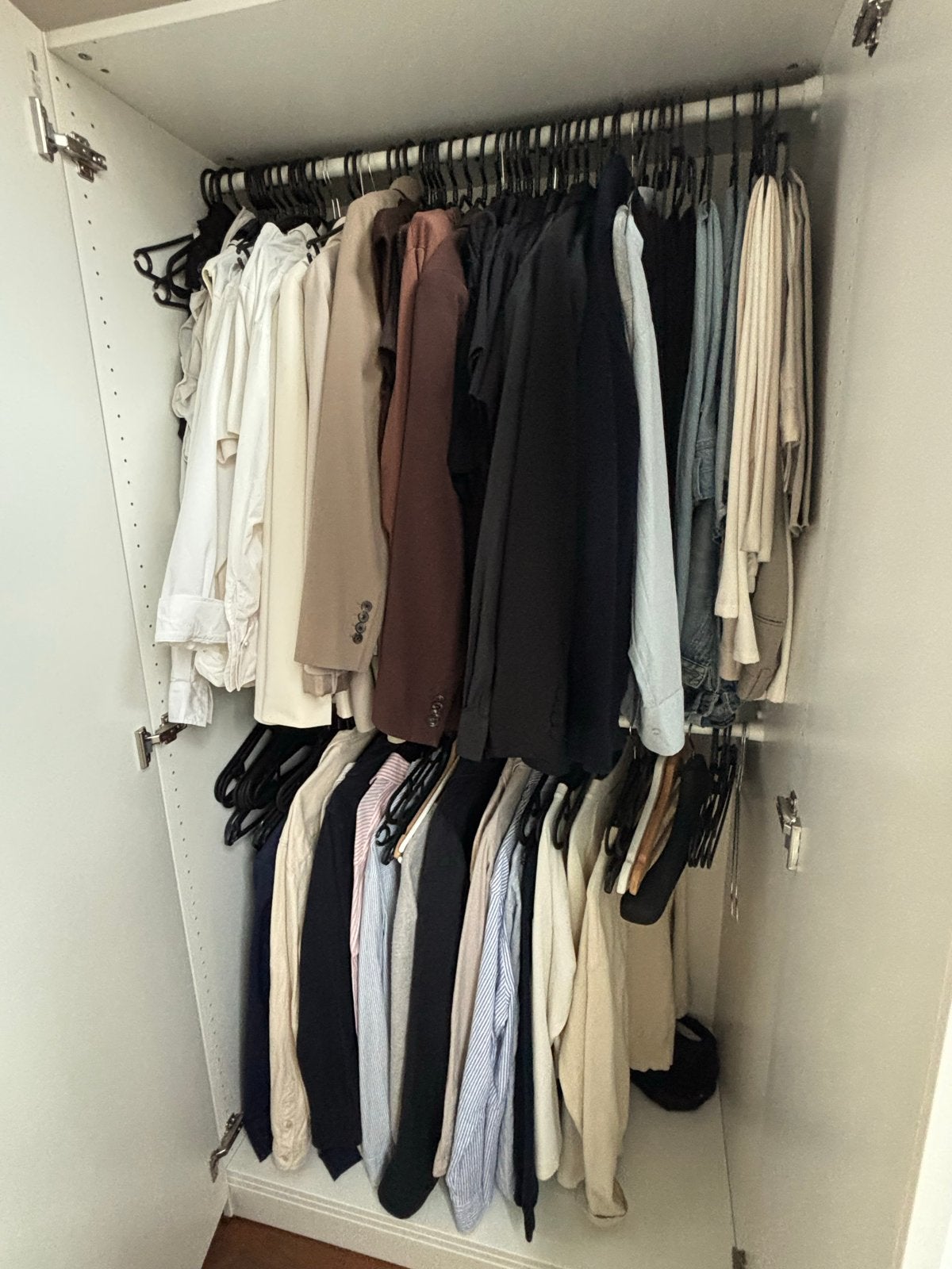 Foto 4 van IKEA PAX/FORSAND kledingkast 200x100x60 - Zo goed als nieuw
