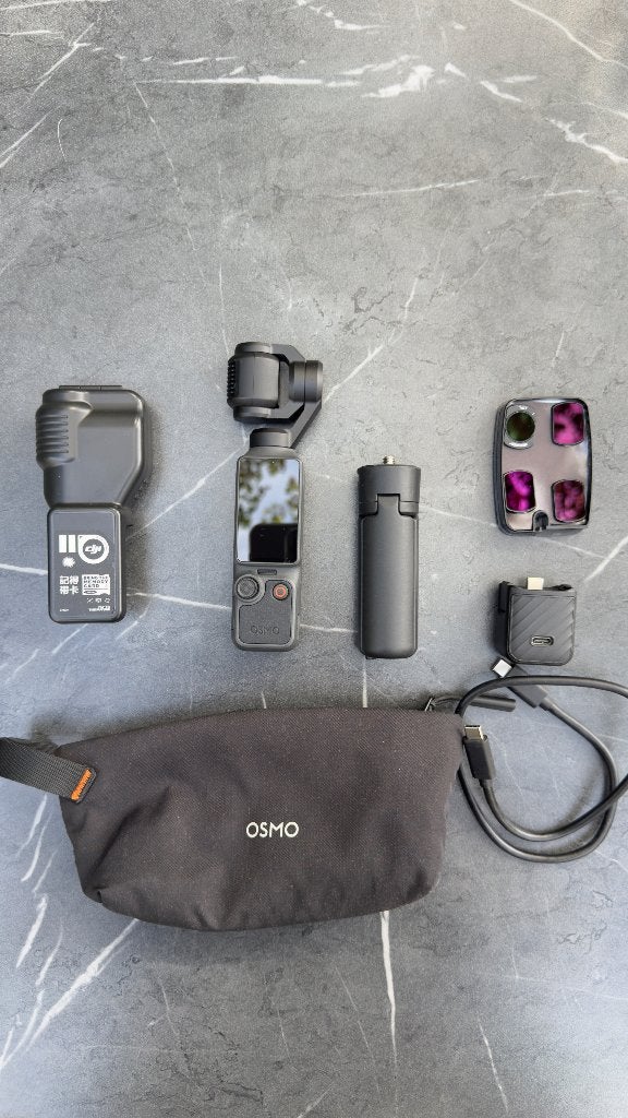 DJI Osmo Pocket 4 + accessoires, Overige merken, Overige soorten, Zo goed als nieuw, Camera