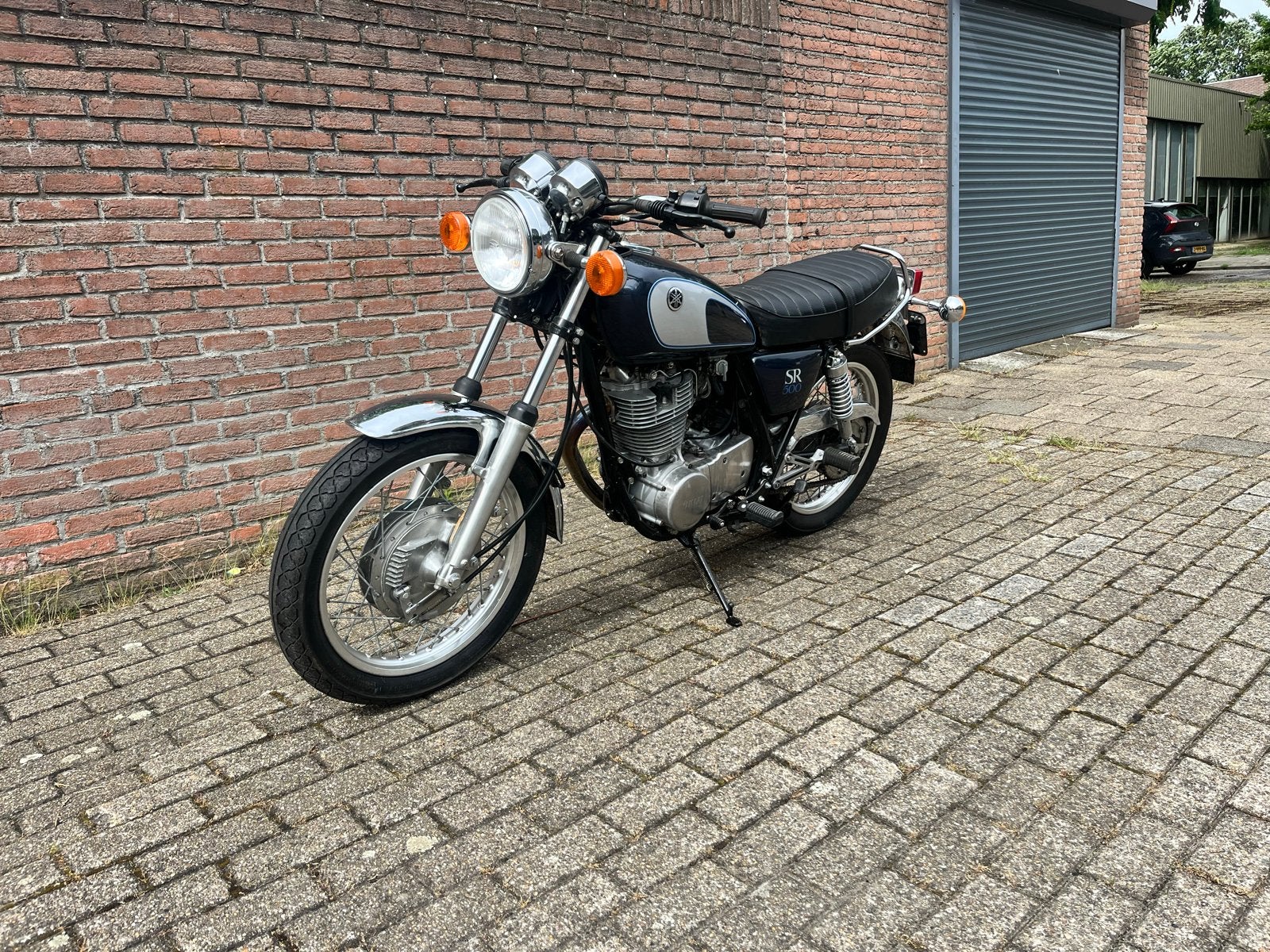 Yamaha SR500 5661km gelopen! Nu met nederlands kenteken!, Gebruikt, Particulier, Minimaal motorrijbewijs A2, Handgeschakeld