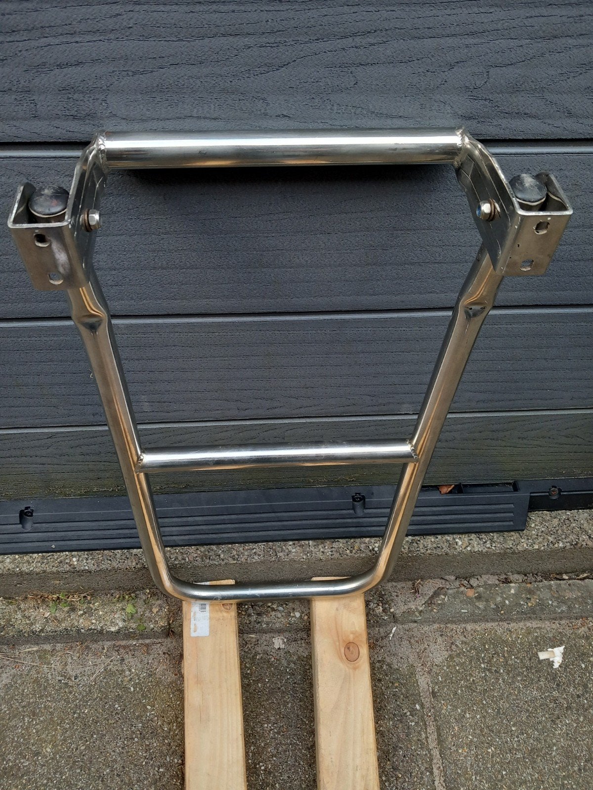 Boot zwemtrap RVS, Ophalen
