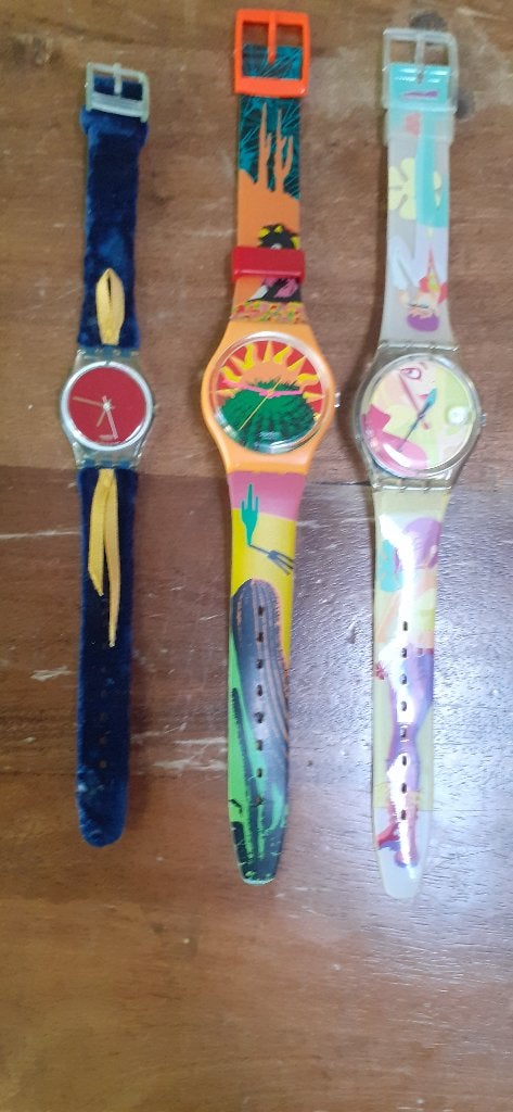swatch, Ophalen, Kunststof, Gebruikt, Polshorloge